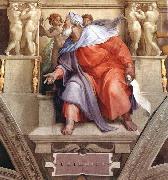 Michelangelo Buonarroti Ezekiel Germany oil painting artist